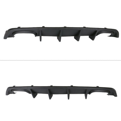 NINTE Rear Diffuser For 2012-2014 Dodge Charger SRT8 Quad Exhaust ABS Painted Rear Bumper Lip