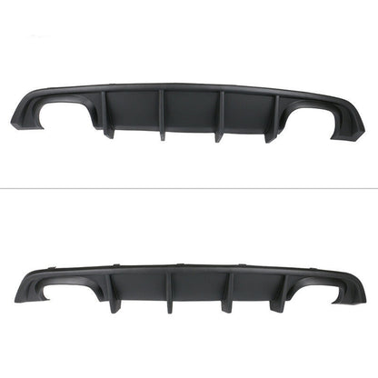 NINTE Rear Diffuser For 2012-2014 Dodge Charger SRT8 Quad Exhaust ABS Painted Rear Bumper Lip