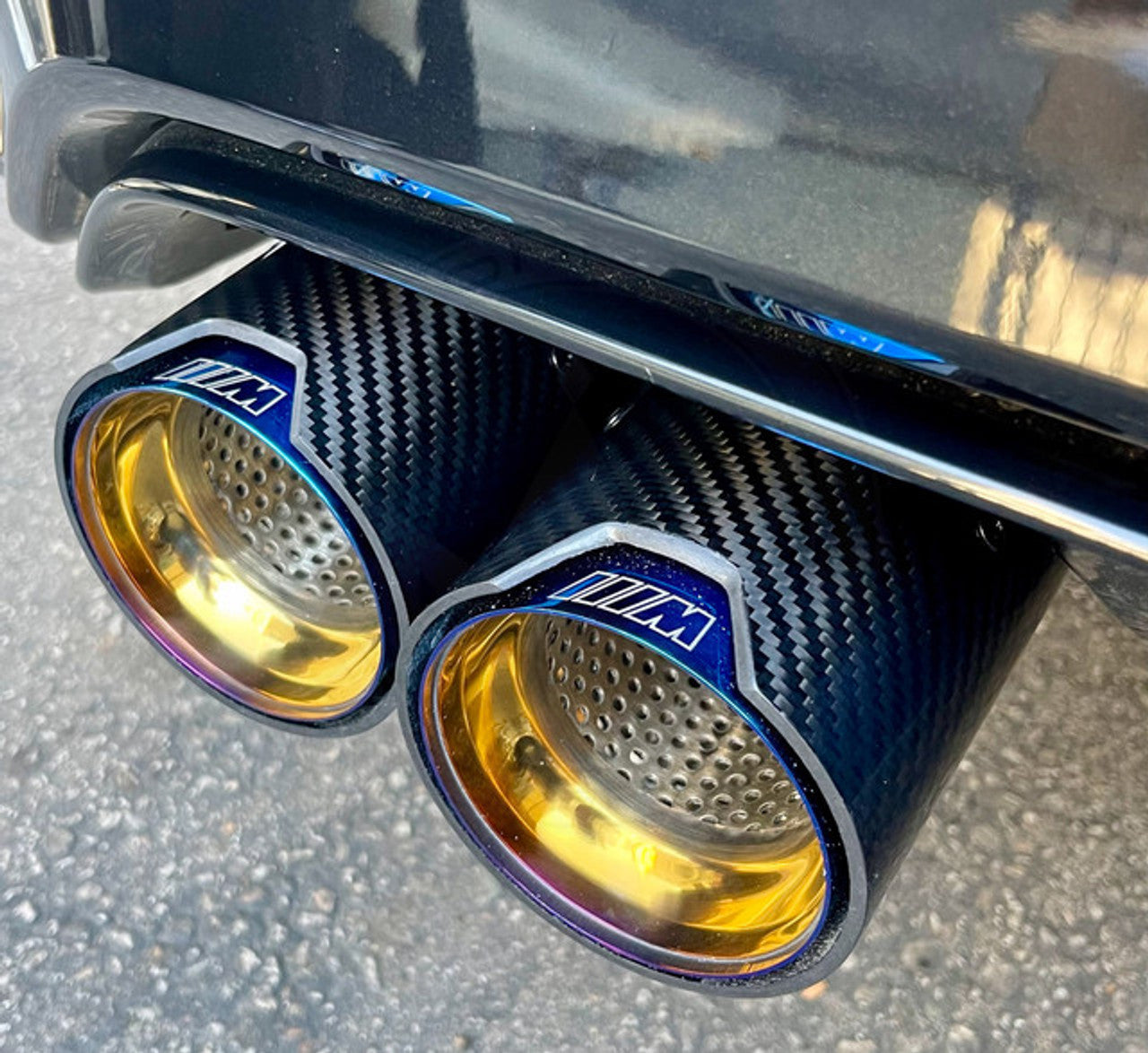 BMW M Performance Carbon Fiber Exhaust Tips