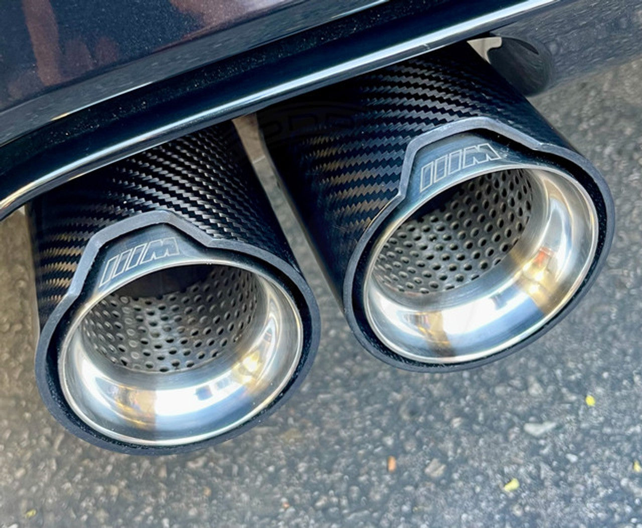 BMW M Performance Carbon Fiber Exhaust Tips