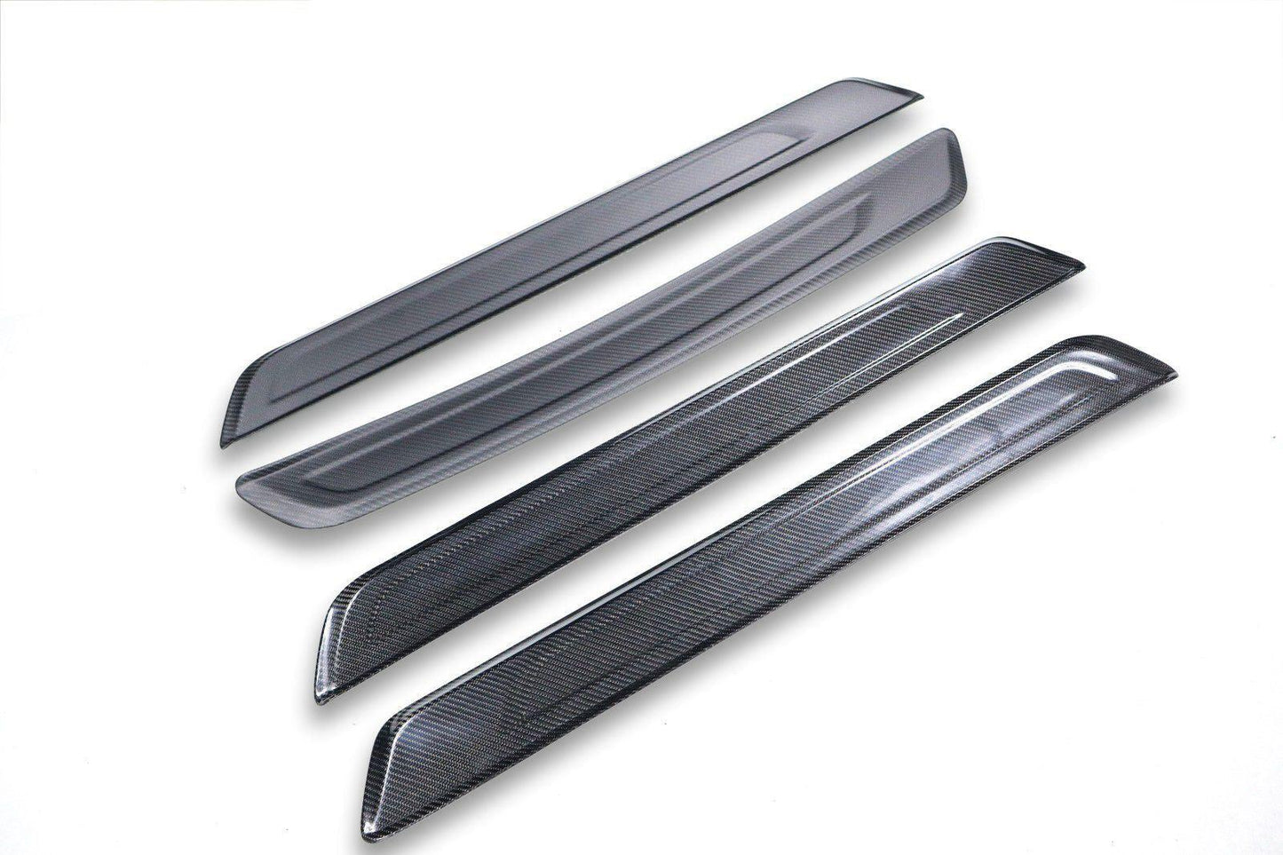 Carbon Fiber Door Sill Covers - Toyota A90 Supra