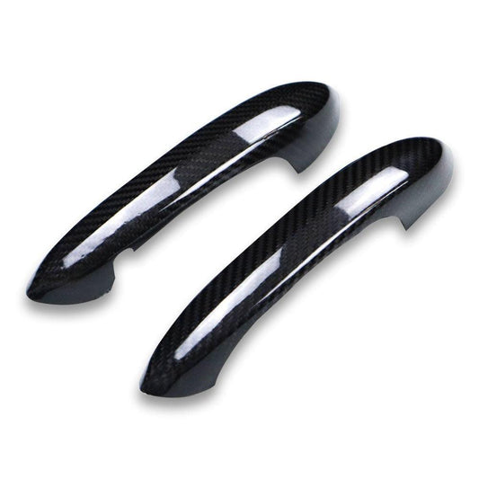 Carbon Fiber Exterior Door Handle Covers - Toyota A90 Supra