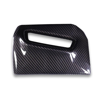 Carbon Fiber Headlight Switch Cover - Toyota A90 Supra