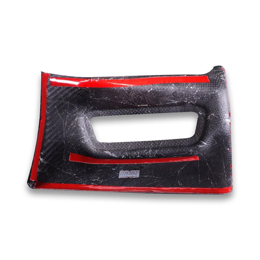 Carbon Fiber Headlight Switch Cover - Toyota A90 Supra