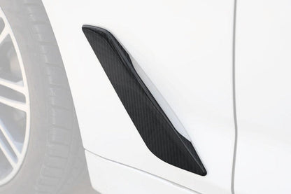 Carbon Fiber Side Fender Vent Trims - BMW G30 / G38 5 Series