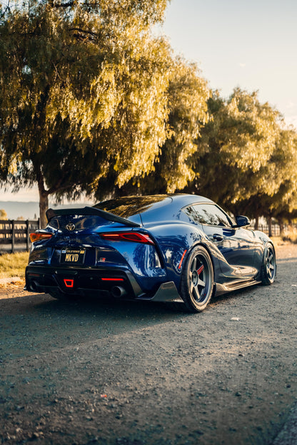 High Kick Carbon Fiber Trunk Spoiler - Toyota A90 Supra