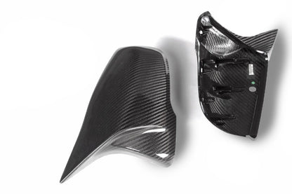 M Style Carbon Fiber Mirror Cap Set - Toyota A90 Supra