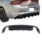 NINTE Rear Diffuser For 2015-2018 Dodge Charger RT SE SXT GT Rear Bumper Lip