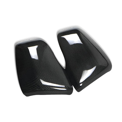 OEM Style Carbon Fiber Mirror Caps - Toyota A90 Supra