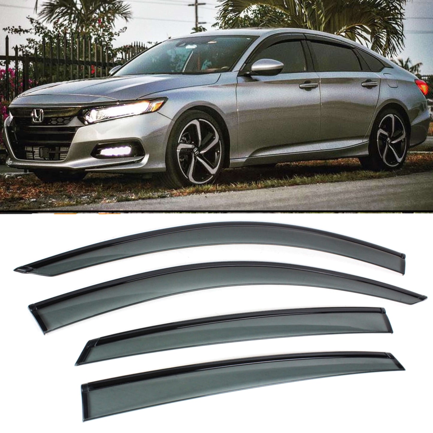 OEM/MUG Window Visors [for 2018-2022 Honda Accord]