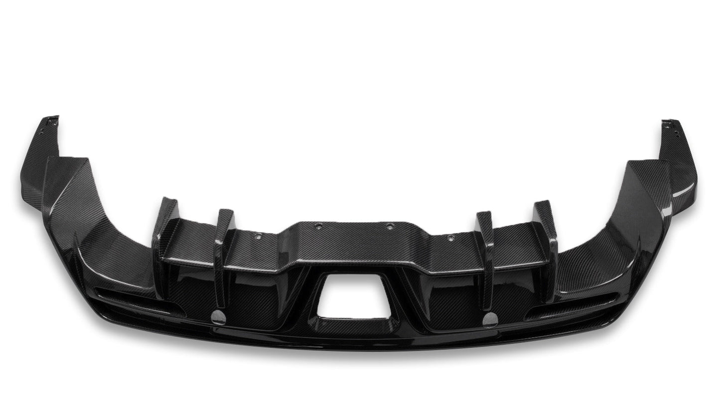 TOMS Style Carbon Fiber Rear Diffuser - Toyota A90 Supra