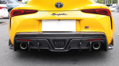 TOMS Style Carbon Fiber Rear Diffuser - Toyota A90 Supra