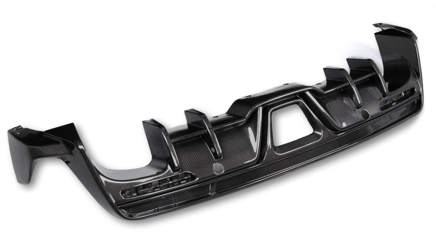 TOMS Style Carbon Fiber Rear Diffuser - Toyota A90 Supra