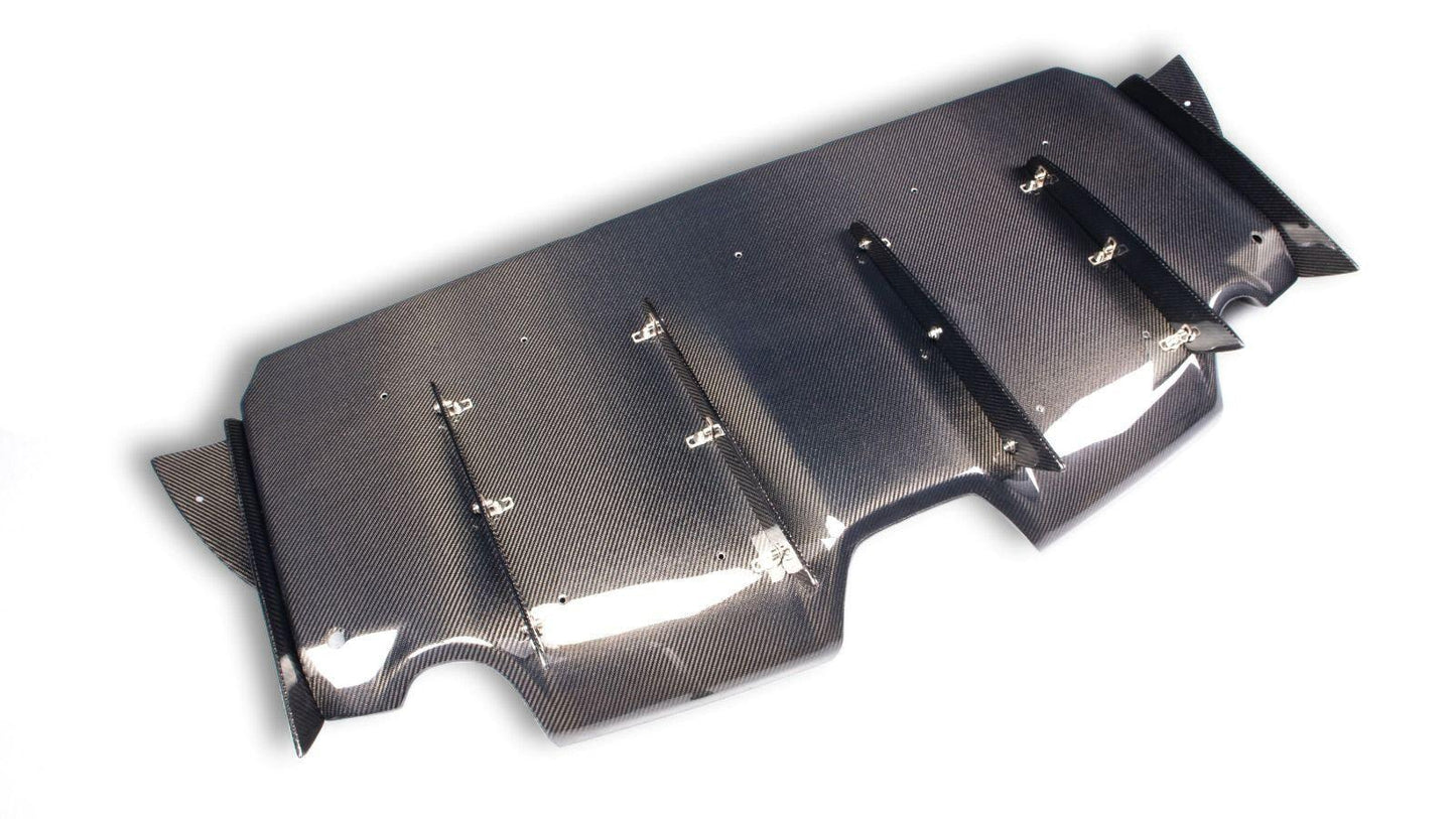 VRS Style Carbon Fiber Rear Diffuser - Toyota A90 Supra