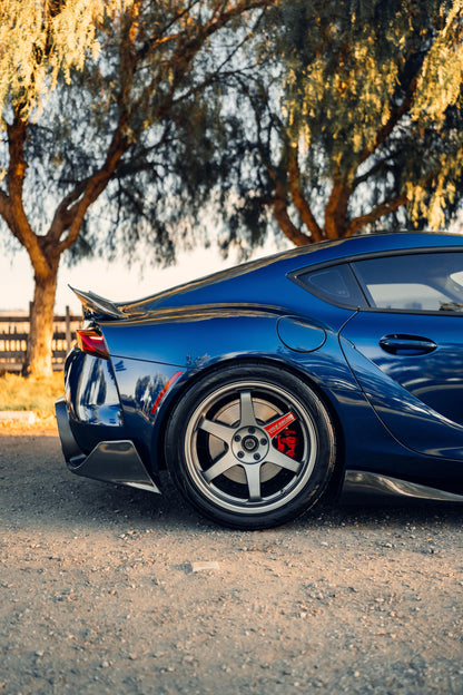 VRS Style Carbon Fiber Side Skirts - Toyota A90 Supra