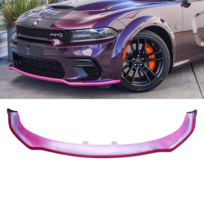 NINTE Front Lip Fits 2020 2021 2022 2023 Dodge Charger Widebody Bumper Splitter Protector