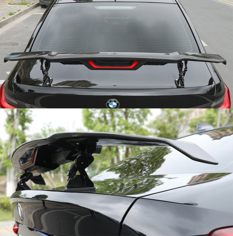 NINTE Lifting Active Spoiler For Universal Mustang BMW Benz W205 Charger Sedan Automatic Rising High Wing