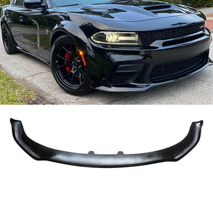 NINTE Front Lip Fits 2020 2021 2022 2023 Dodge Charger Widebody Bumper Splitter Protector