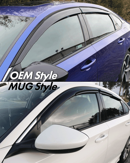 OEM/MUG Window Visors [for 2018-2022 Honda Accord]