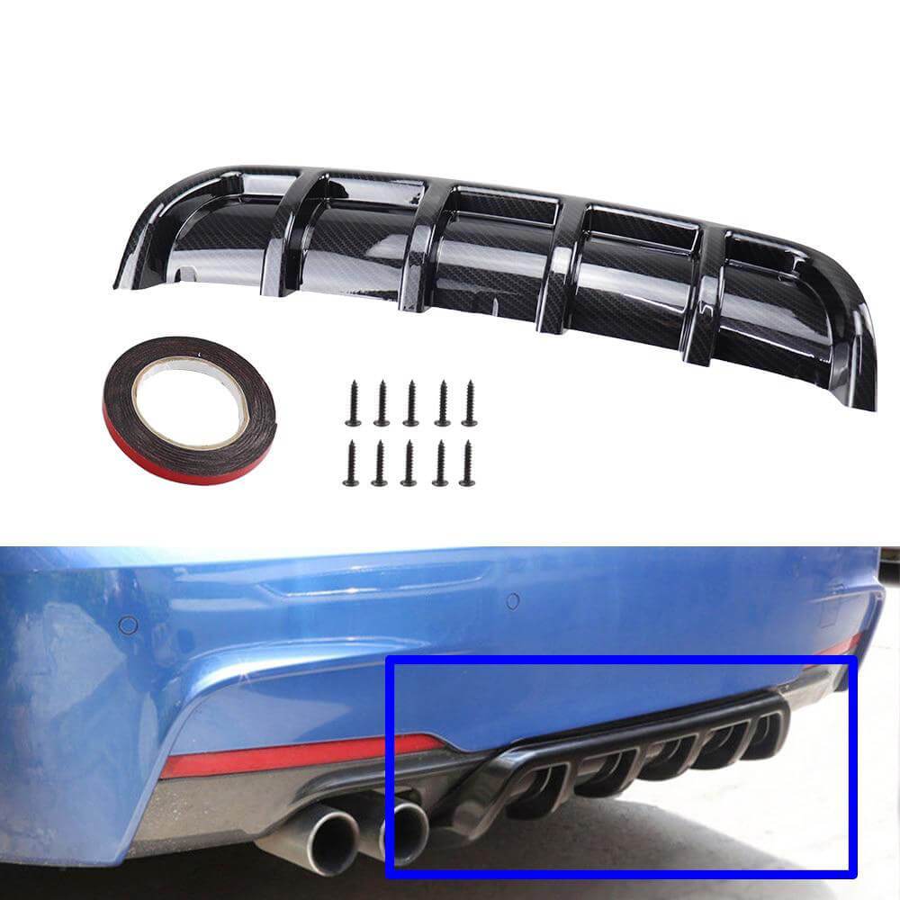 NINTE Rear Diffuser Chassis Universal Rear Bumper Lip