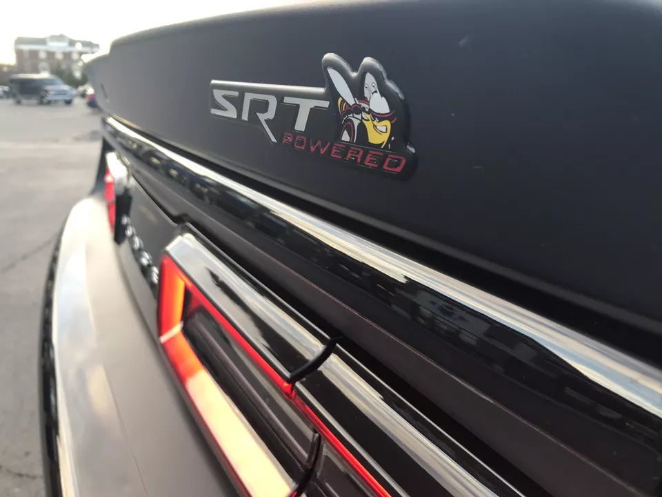 SRT Powered Emblem Super SCAT PACK Bee Badge Decal